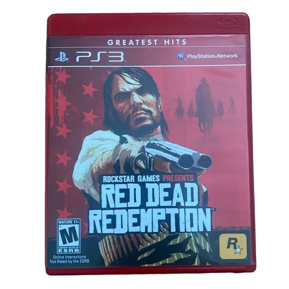 Playstation 3 (PS3) Greatest Hits Red Dead Redemption-Rated M-GUC - Picture 1 of 4